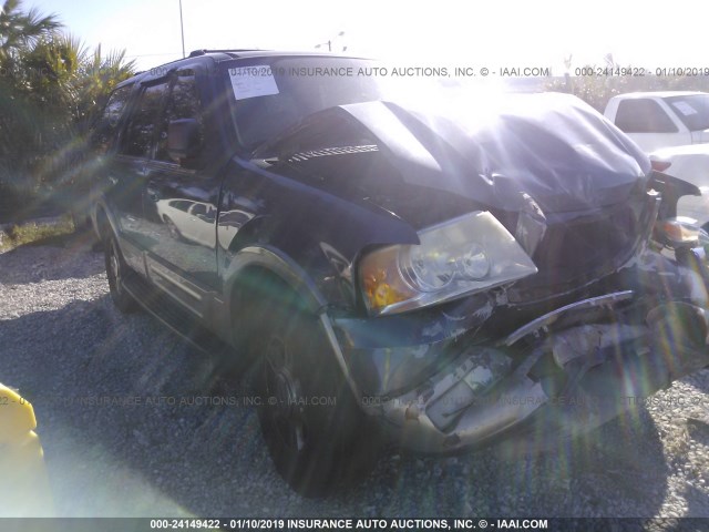 1FMFU17L33LA75097 - 2003 FORD EXPEDITION EDDIE BAUER BLUE photo 1