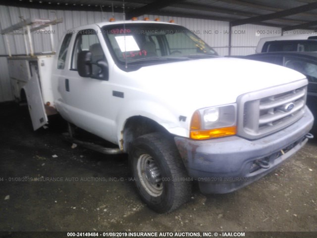 1FDSX35L31EB15667 - 2001 FORD F350 SRW SUPER DUTY WHITE photo 6