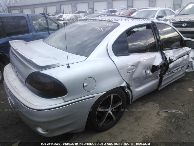 1G2NW52E93C294063 - 2003 PONTIAC GRAND AM GT SILVER photo 4