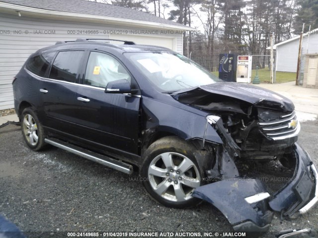 1GNKRGKD5HJ132790 - 2017 CHEVROLET TRAVERSE LT BLUE photo 1