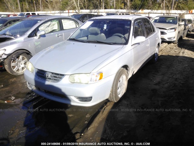 1NXBR12E92Z653611 - 2002 TOYOTA COROLLA CE/LE/S TAN photo 2