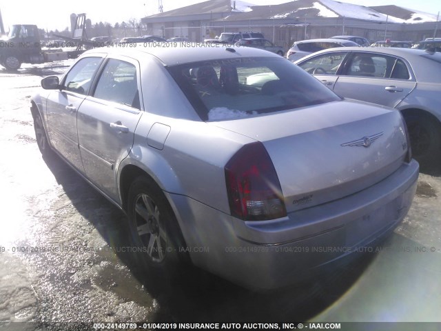 2C3KA53G46H474697 - 2006 CHRYSLER 300 TOURING SILVER photo 3