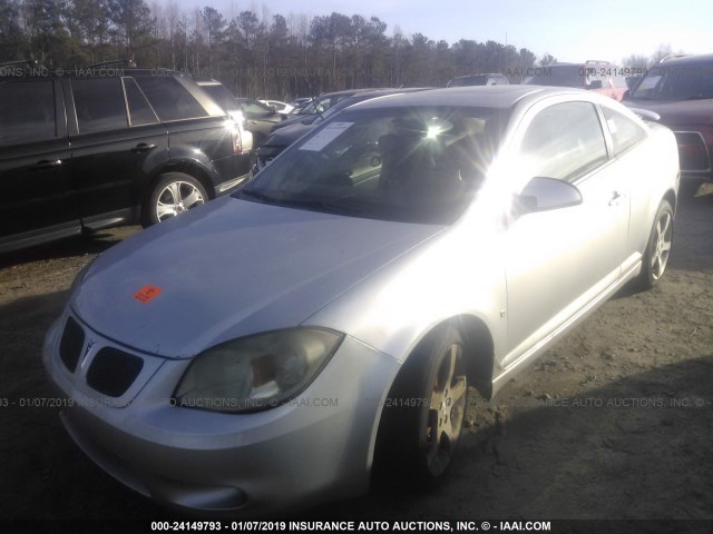 1G2AT18H197214306 - 2009 PONTIAC G5 GT SILVER photo 2