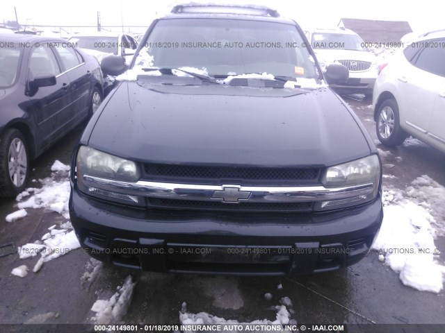 1GNDT13S842289707 - 2004 CHEVROLET TRAILBLAZER LS/LT GRAY photo 6