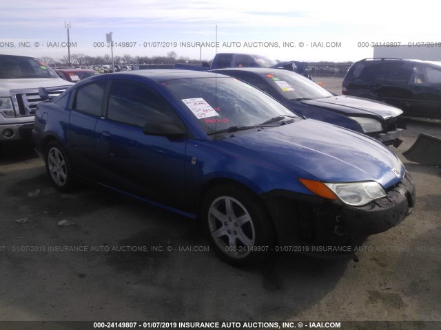 1G8AY11P66Z130765 - 2006 SATURN ION REDLINE BLUE photo 1