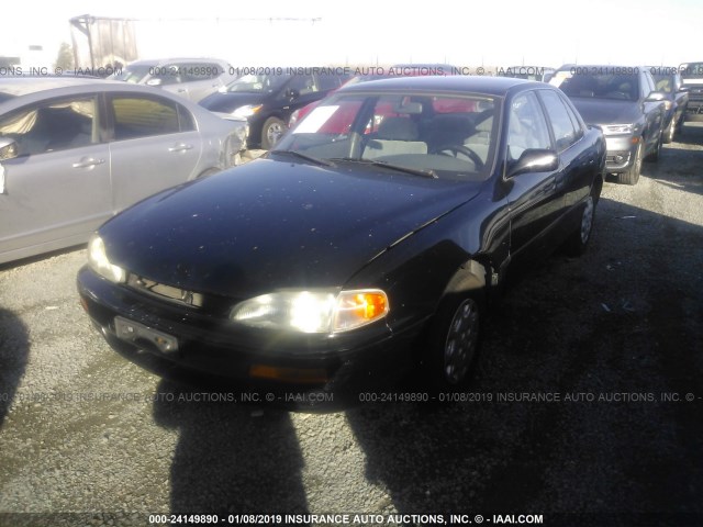 4T1BG12K6TU909507 - 1996 TOYOTA CAMRY DX/LE/XLE BLACK photo 2