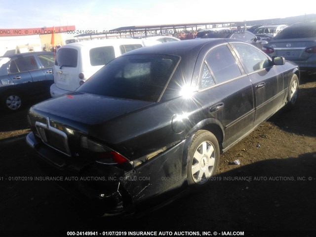 1LNHM86S74Y613329 - 2004 LINCOLN LS BLACK photo 4