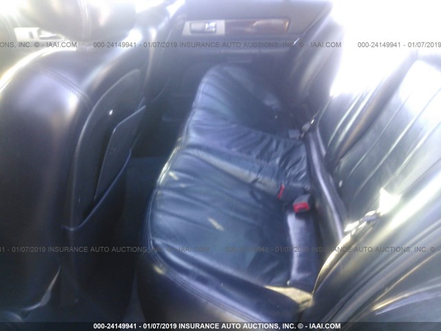 1LNHM86S74Y613329 - 2004 LINCOLN LS BLACK photo 8