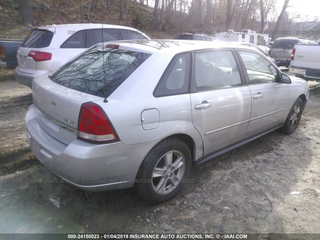 1G1ZT64804F161560 - 2004 CHEVROLET MALIBU MAXX LS SILVER photo 4