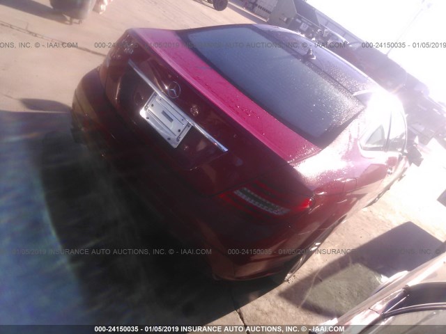 WDDGJ4HB4DF983556 - 2013 MERCEDES-BENZ C 250 RED photo 4