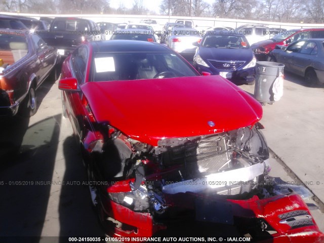 WDDGJ4HB4DF983556 - 2013 MERCEDES-BENZ C 250 RED photo 6