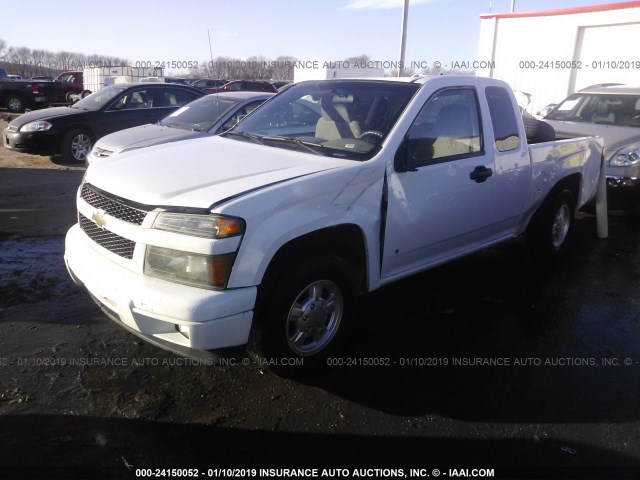 1GCCS299288192197 - 2008 CHEVROLET COLORADO LS WHITE photo 2