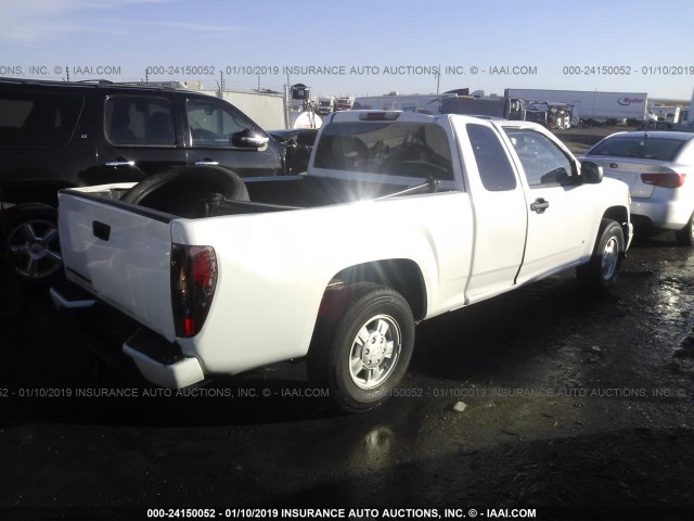 1GCCS299288192197 - 2008 CHEVROLET COLORADO LS WHITE photo 4
