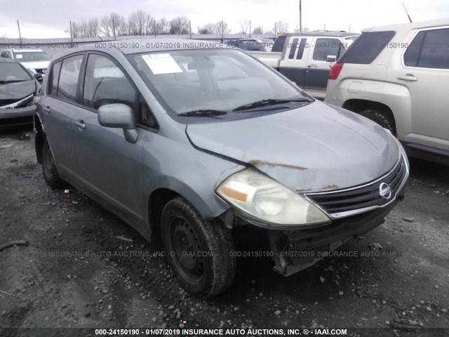 3N1BC1CP0AL415776 - 2010 NISSAN VERSA S/SL GRAY photo 1