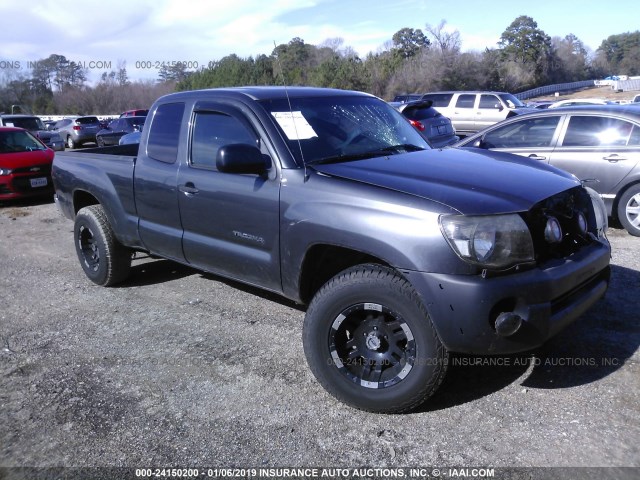 5TFTX4CN5BX005146 - 2011 TOYOTA TACOMA ACCESS CAB ნაცრისფერი ფოტო 1