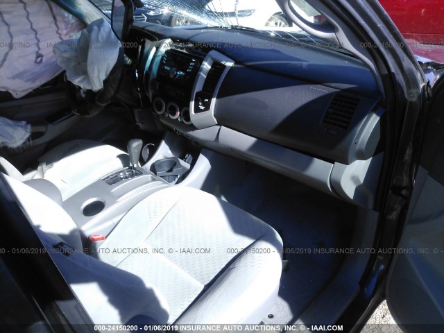 5TFTX4CN5BX005146 - 2011 TOYOTA TACOMA ACCESS CAB ნაცრისფერი ფოტო 5