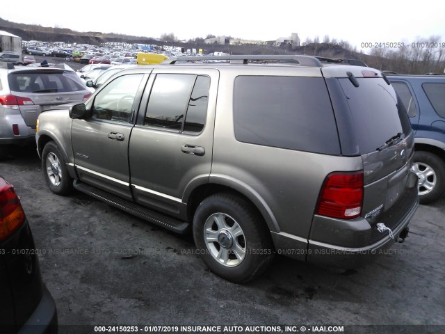 1FMDU75E62ZB14906 - 2002 FORD EXPLORER LIMITED BROWN photo 3