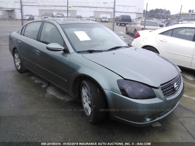 1N4AL11D96C195502 - 2006 NISSAN ALTIMA S/SL GREEN photo 1