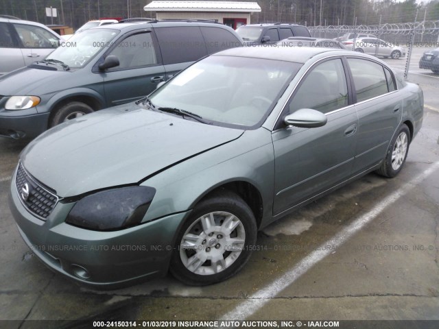 1N4AL11D96C195502 - 2006 NISSAN ALTIMA S/SL GREEN photo 2