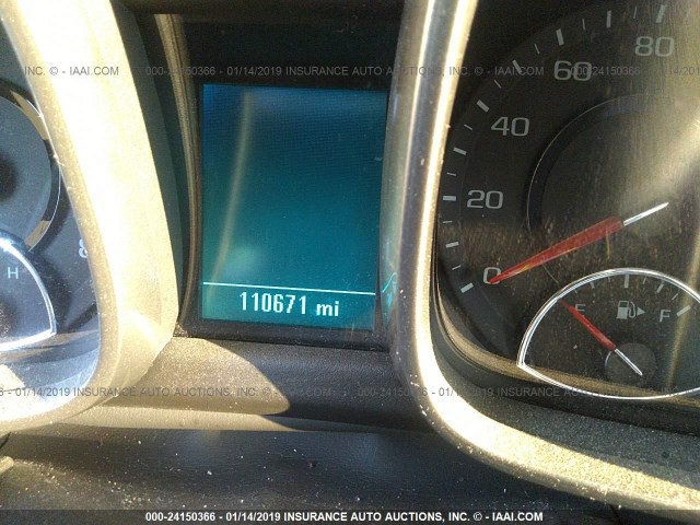 1G11C5SA9DF315356 - 2013 CHEVROLET MALIBU 1LT ვერცხლისფერი ფოტო 7