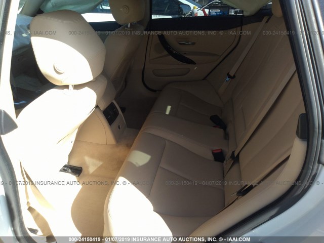 WBA4A5C51FD410940 - 2015 BMW 428 I/GRAN COUPE WHITE photo 8