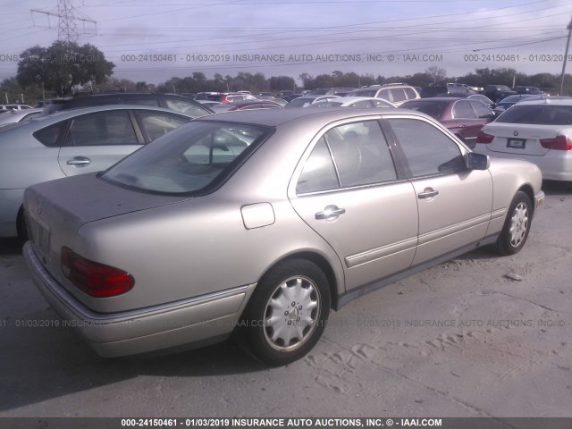 WDBJF65HXXA813059 - 1999 MERCEDES-BENZ E 320 TAN photo 4