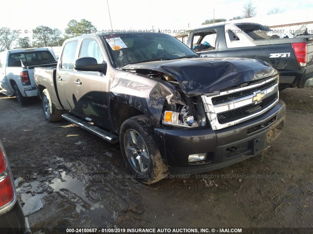 3GCPKTE35BG316523 - 2011 CHEVROLET SILVERADO K1500 LTZ GRAY photo 1