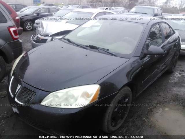 1G2ZF58B474118214 - 2007 PONTIAC G6 VALUE LEADER/BASE BLACK photo 2