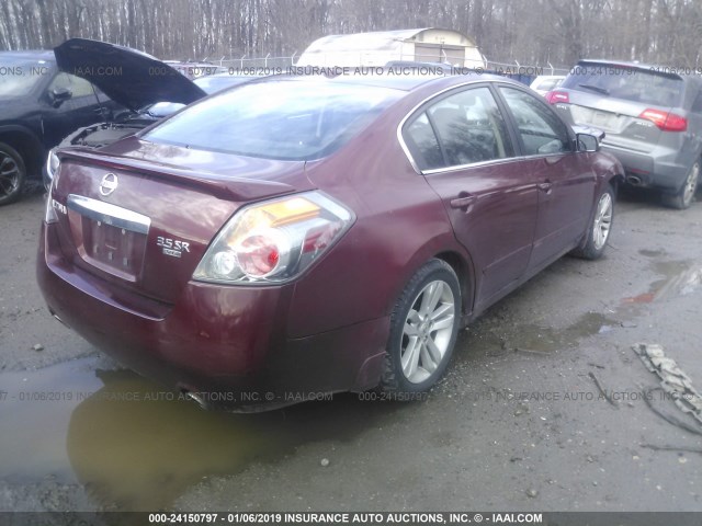 1N4BL2AP6AN547422 - 2010 NISSAN ALTIMA SR RED photo 4