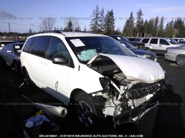 5TDZA23C84S139396 - 2004 TOYOTA SIENNA CE/LE WHITE photo 1