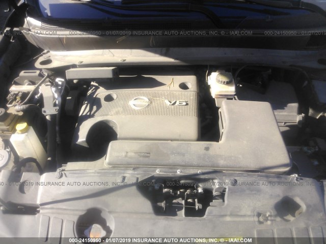 5N1AR2MM9DC680676 - 2013 NISSAN PATHFINDER S/SV/SL/PLATINUM BLACK photo 10