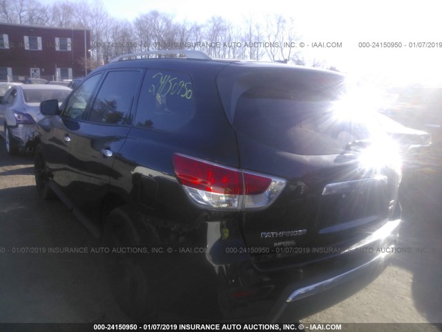 5N1AR2MM9DC680676 - 2013 NISSAN PATHFINDER S/SV/SL/PLATINUM BLACK photo 3