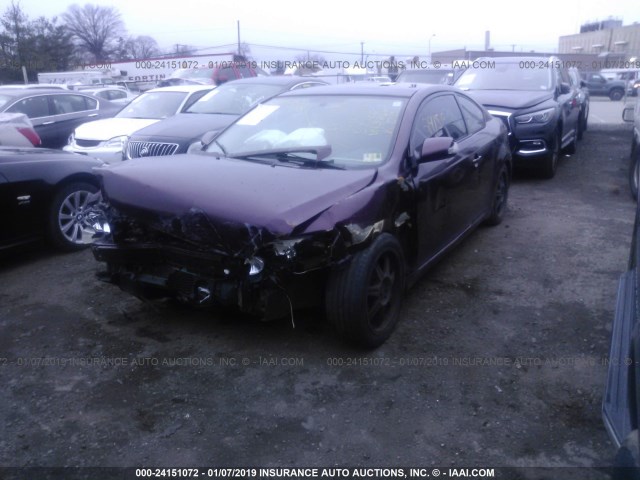 JTKDE167260063664 - 2006 TOYOTA SCION TC PURPLE photo 6
