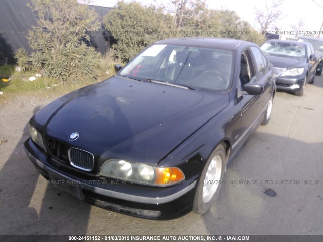 WBADM6337XBY28203 - 1999 BMW 528 I AUTOMATIC BLACK photo 2