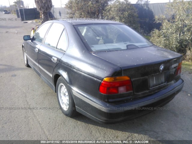 WBADM6337XBY28203 - 1999 BMW 528 I AUTOMATIC BLACK photo 3