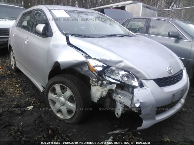 2T1KU40E39C007544 - 2009 TOYOTA COROLLA MATRIX  SILVER photo 6