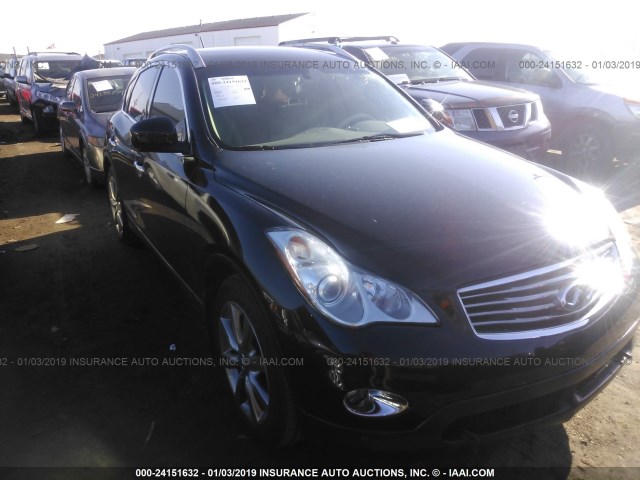 JN1AJ0HR4CM453400 - 2012 INFINITI EX35 JOURNEY BLACK photo 1