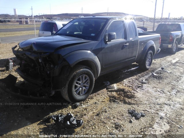 1N6AD0CU2FN769258 - 2015 NISSAN FRONTIER SV/PRO-4X GRAY photo 2