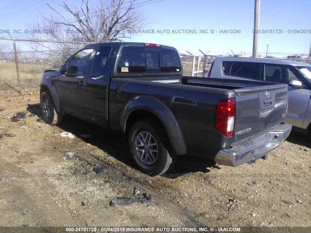 1N6AD0CU2FN769258 - 2015 NISSAN FRONTIER SV/PRO-4X GRAY photo 3