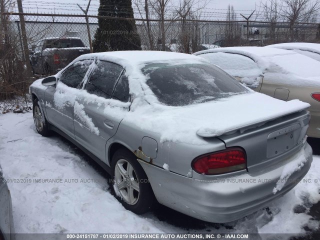 1G3WX52H0YF248490 - 2000 OLDSMOBILE INTRIGUE GLS SILVER photo 3
