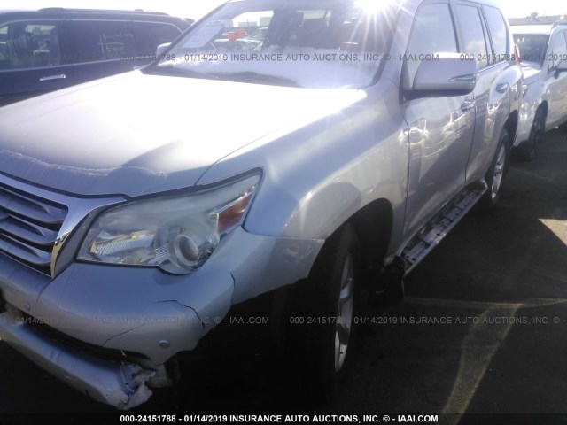 JTJBM7FX0A5017201 - 2010 LEXUS GX SILVER photo 6