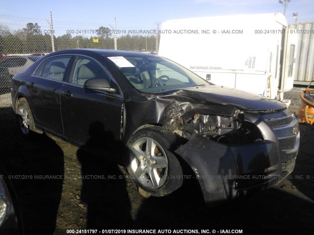 1G1ZB5E15BF106226 - 2011 CHEVROLET MALIBU LS GRAY photo 1
