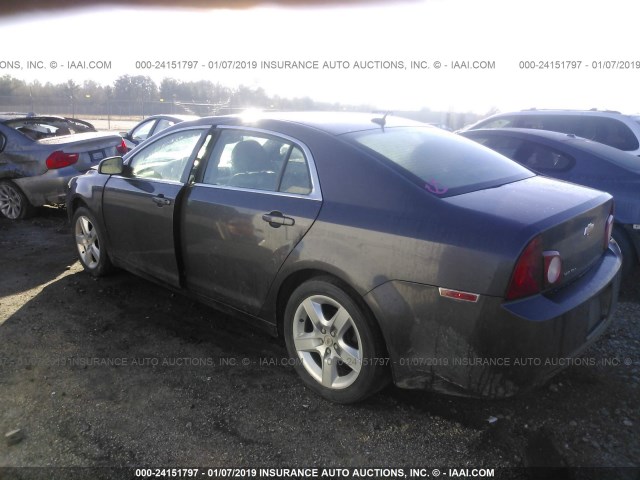 1G1ZB5E15BF106226 - 2011 CHEVROLET MALIBU LS GRAY photo 3