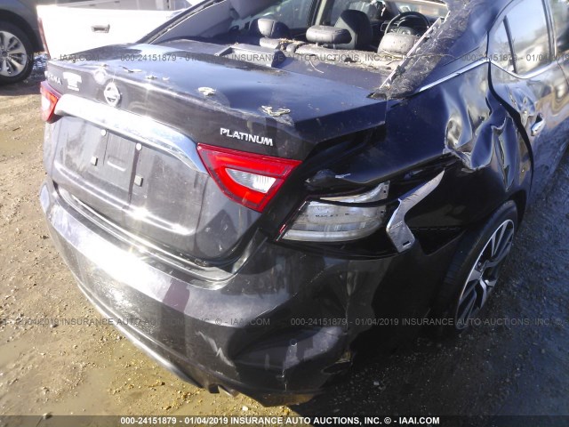 1N4AA6AP1GC430277 - 2016 NISSAN MAXIMA 3.5S/SV/SL/SR/PLAT 栗色 照片 6