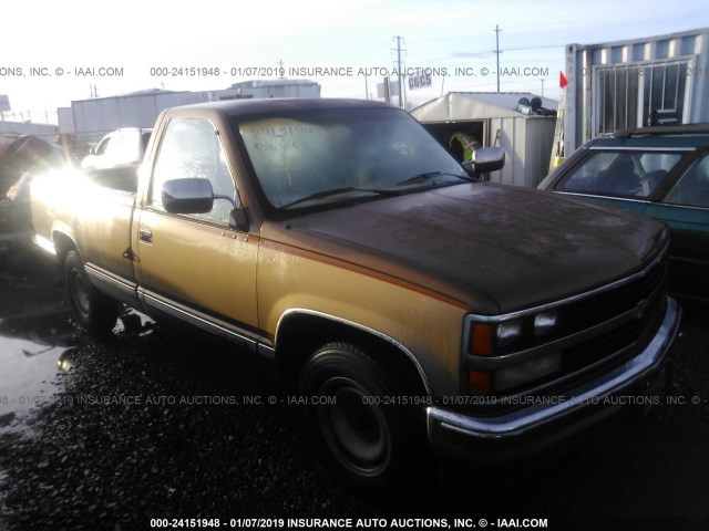 1GCFC24K8KE219335 - 1989 CHEVROLET GMT-400 C2500 BROWN photo 1