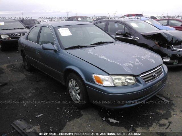 4T1BG22K01U816730 - 2001 TOYOTA CAMRY CE/LE/XLE BLUE photo 1