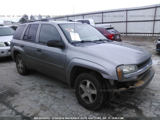 1GNDS13S862269530 - 2006 CHEVROLET TRAILBLAZER LS/LT GRAY photo 1