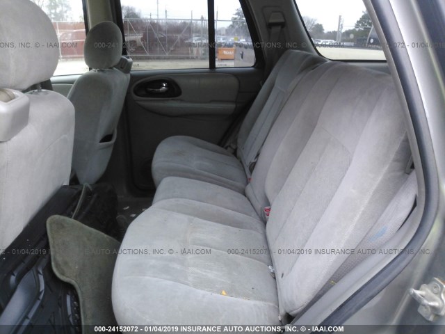 1GNDS13S862269530 - 2006 CHEVROLET TRAILBLAZER LS/LT GRAY photo 8