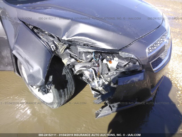 1G11E5SA2DF319372 - 2013 CHEVROLET MALIBU 2LT GRAY photo 6