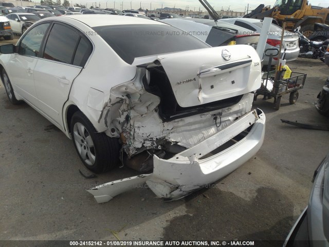 1N4AL21E18N535330 - 2008 NISSAN ALTIMA 2.5/2.5S WHITE photo 6